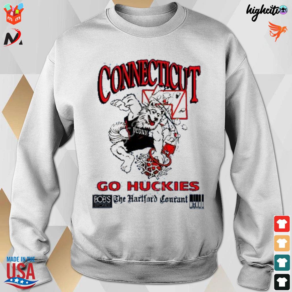 Connecticut go huskies youth the hartford courant t-shirt Foxteeshirt