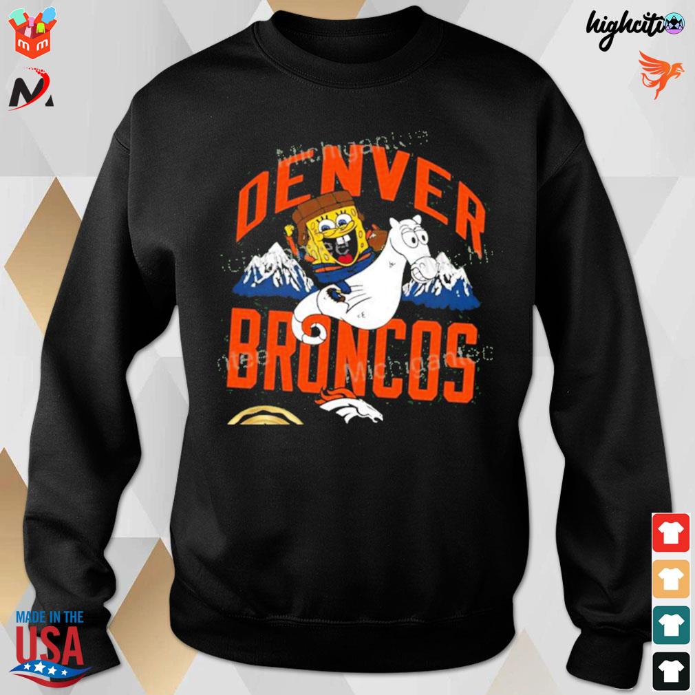 SpongeBob X Denver Broncos sweatshirt, hoodie, sweater, long sleeve and  tank top