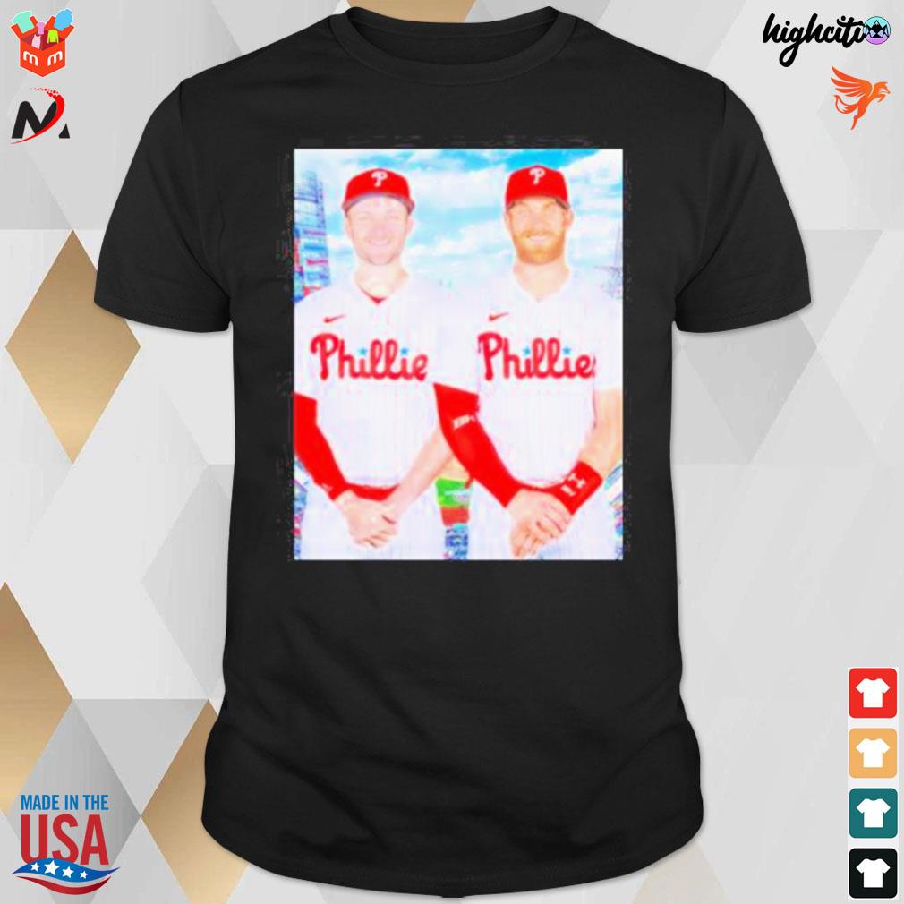 Justin Turner and Trea Turner is a phillie t-shirt