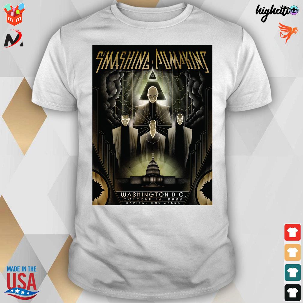 Official The smashing pumpkins at the Capital One Arena in Washington DC for oct 18 2022 t-shirt