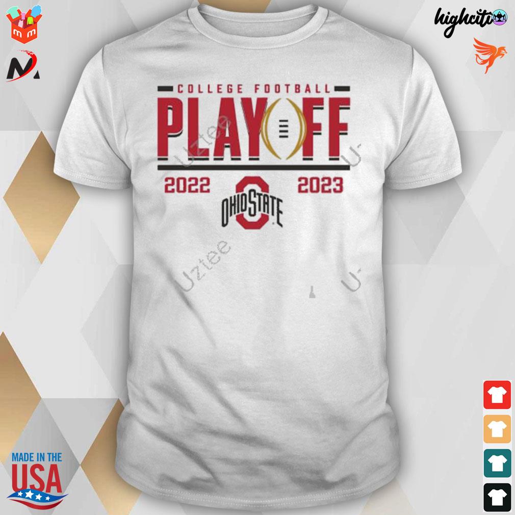 Ohio state buckeyes fanatics branded 2022 college Football playoff first down entry 2023 t-shirt