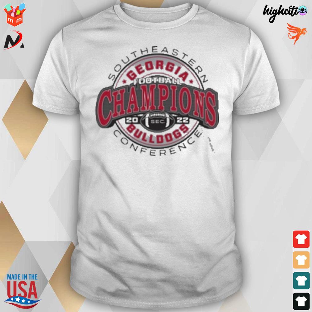 Southeastern Georgia football sec champions bulldogs conference 2022 t-shirt