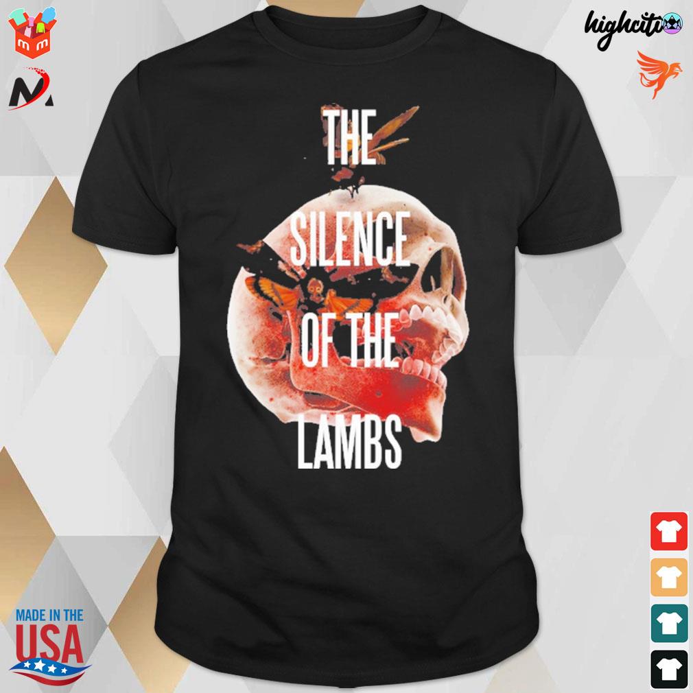 The silence of the lambs skull and bee t-shirt