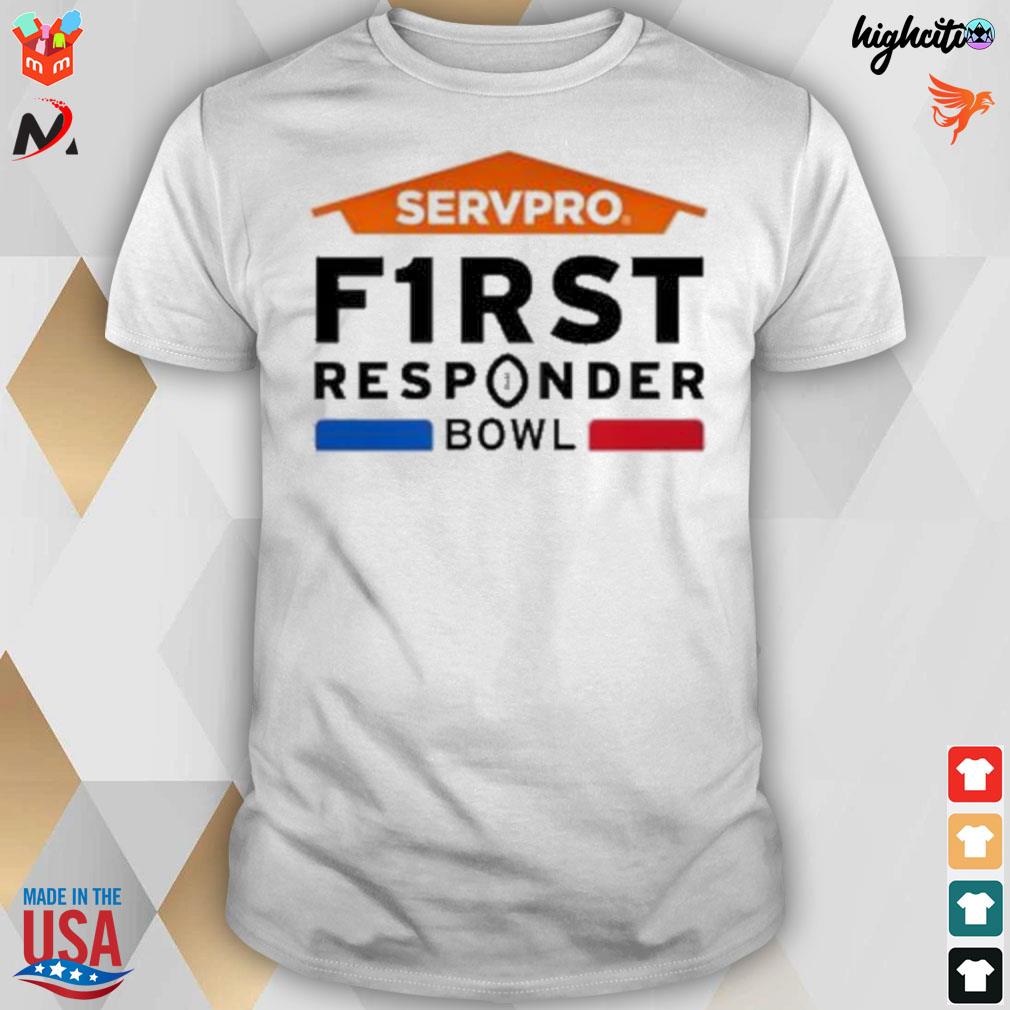 Utah state vs memphis 2022 servpro first responder bowl t-shirt
