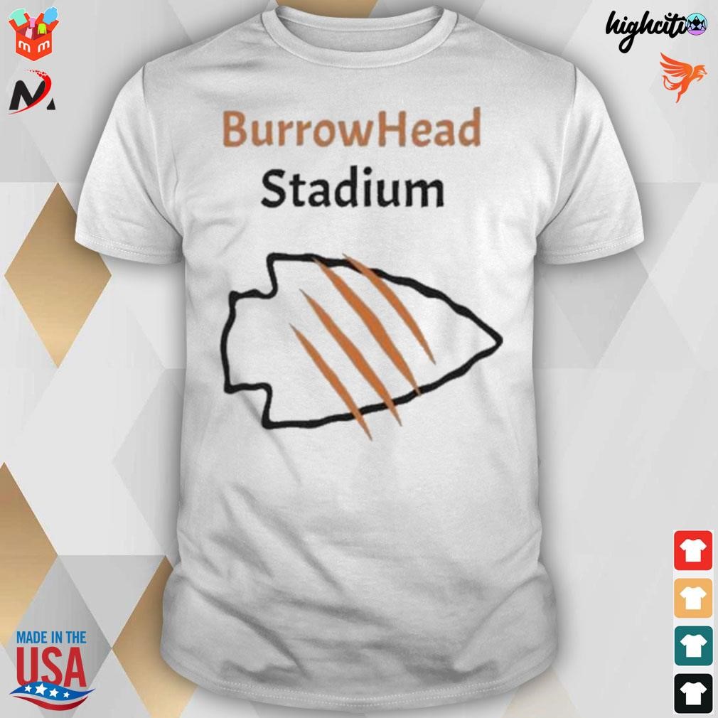 Joe Burrow Burrowhead stadium t-shirt