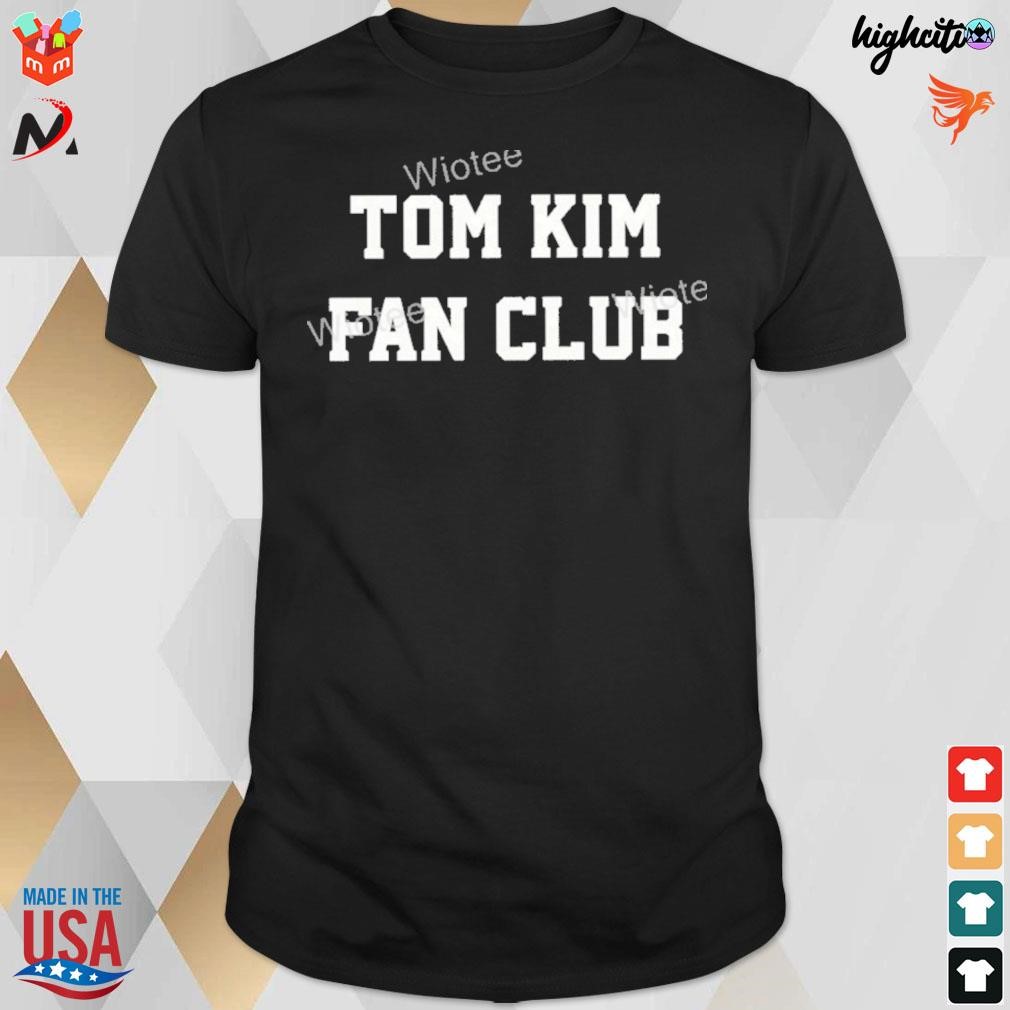 Tom Kim fan club t-shirt