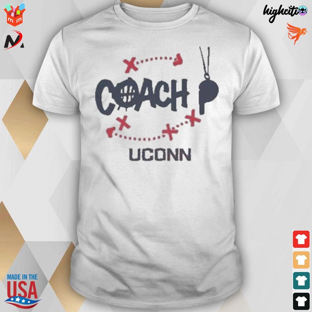 Uconn basketball paige bueckers coach P t-shirt