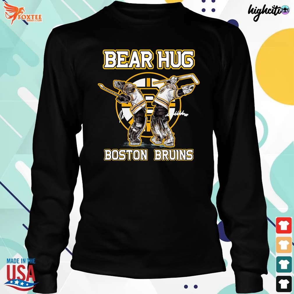 Official Boston Bruins Bear Hug 2023 Signatures shirt, hoodie, sweater and  long sleeve