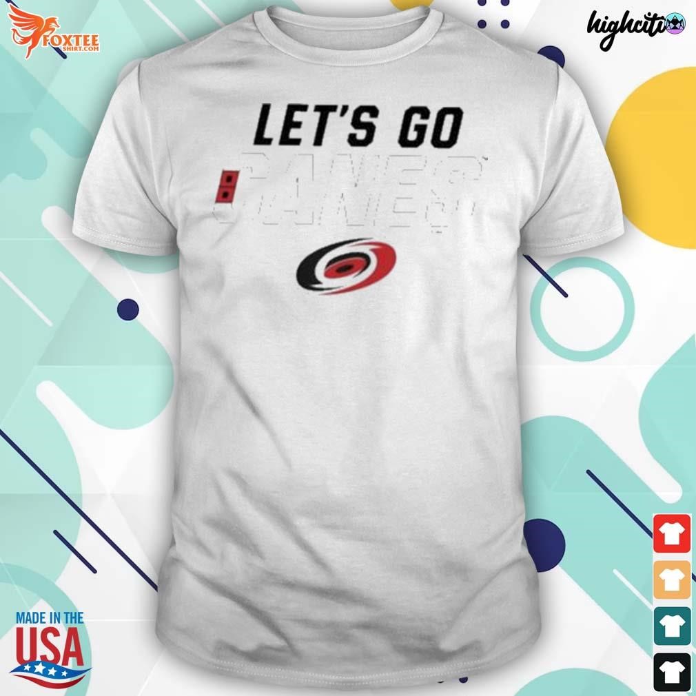 Awesome let's go canes Carolina Hurricanes red hometown collection push ahead t-shirt