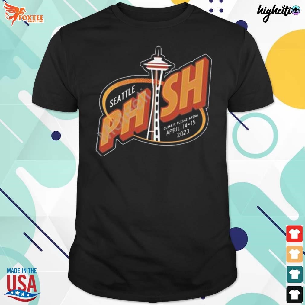Awesome seattle phish climate pledge arena april 14 15 2023 t-shirt