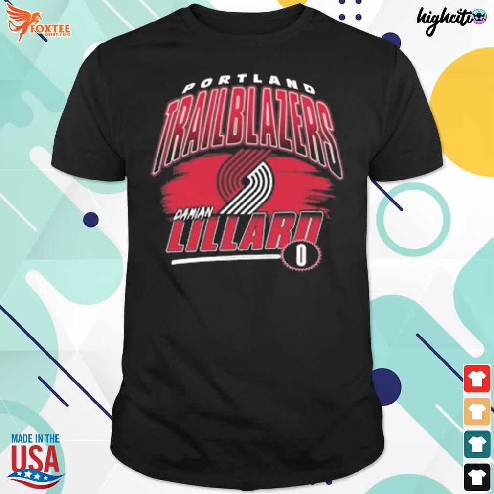 Best portland trailblazers NBA player damian lillard '47 franklin t-shirt