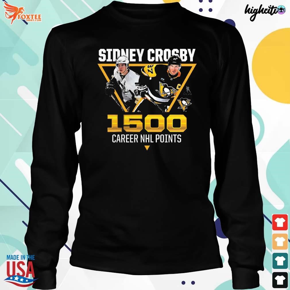 Official Sidney Crosby Pittsburgh Penguins Fanatics Branded 1,500