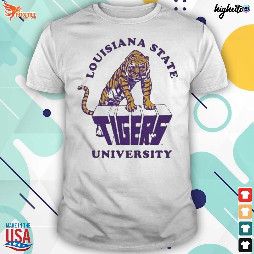 Louisiana state lsu tigers university t-shirt