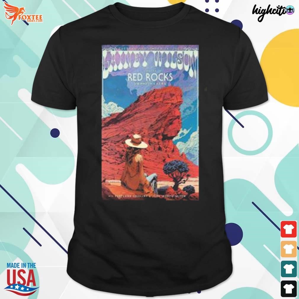 Original lainey Wilson Red Rocks Amphitheatre sept 26 2023 Red Rocks CO poster t-shirt