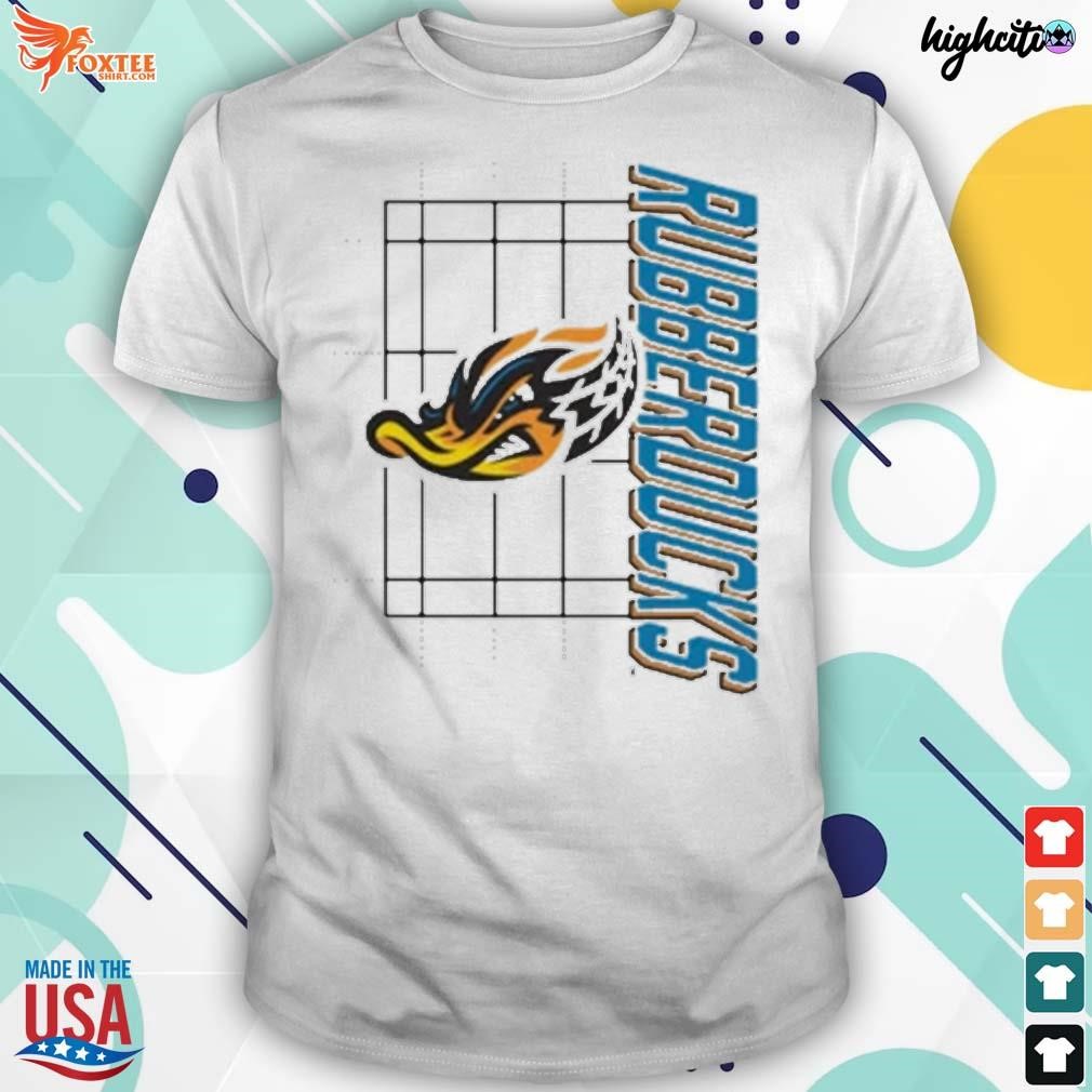 Premium akron Rubberducks under armour strike zone t-shirt