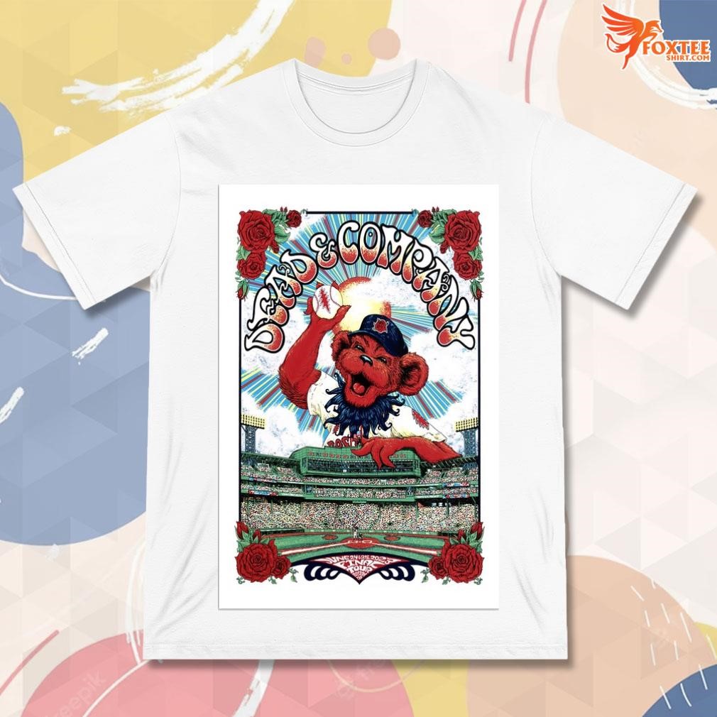 Dead & Company Boston Red Sox Tour June 24, 2023 Poster T Shirt
