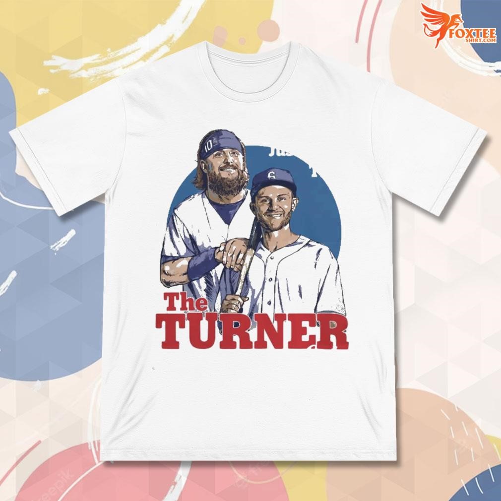 Best Justin Turner and Trea Turner the Turner brothers photo design t-shirt