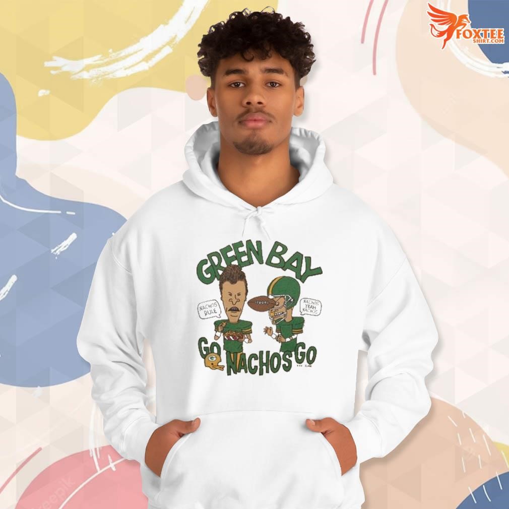 Beavis And Butthead X Green Bay Packers Nachos Shirt - Shibtee Clothing